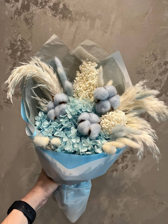 Букет "Зимняя пастель"