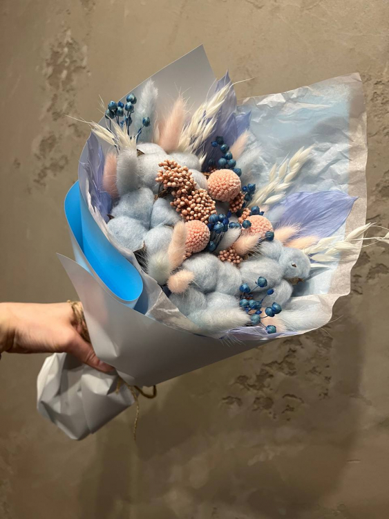 Букет "Ледяной зефир"