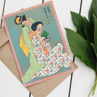 Открытка "Две Японки"