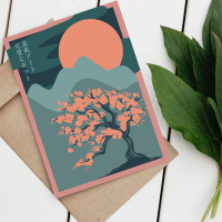 Открытка "Сакура" Открытка "Сакура"