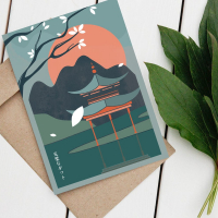 Открытка "Пагода" Открытка "Пагода"