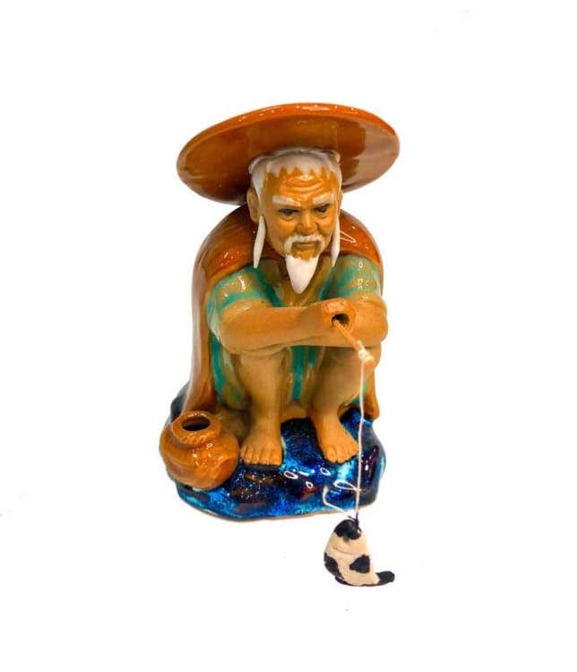 Статуэтка-«Японский рыбак».